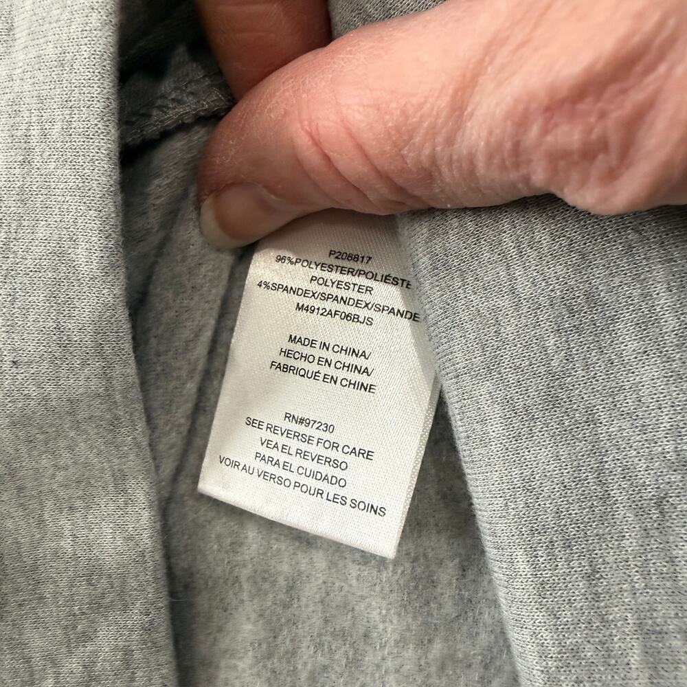 Steve‎ Madden Colorblock Sweatshirt Womens XL Blue Gray - Picture 7 of 7
